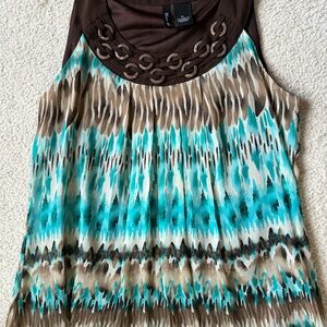 New Directions sleeveless blouse. Size PL